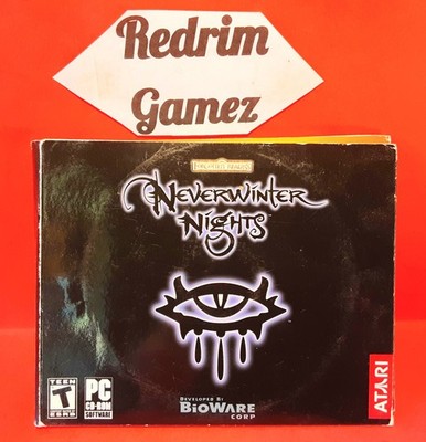 Neverwinter Nights Windows PC CD-Rom Video Games Fantasy Atari