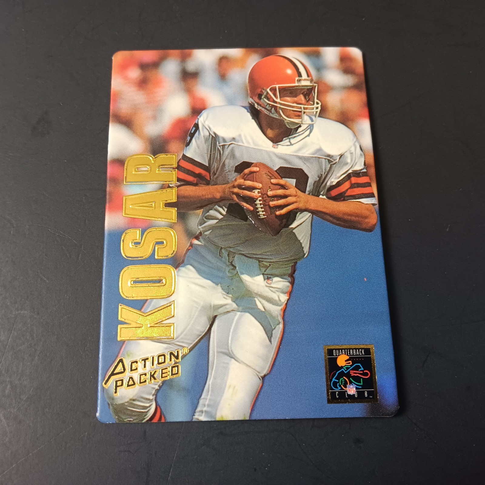 1993 Action Packed Quarterback Club Bernie Kosar #QB10 Cleveland Browns
