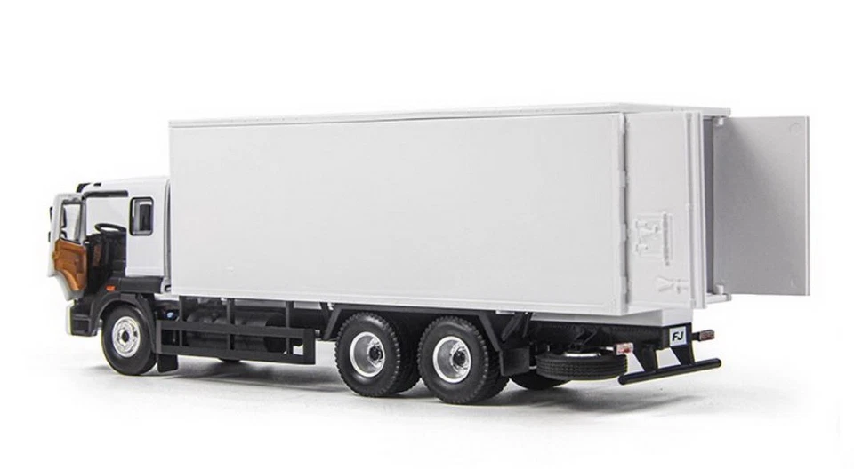 Camión Paudi 1/48 Mitsubishi FUSO Blanco Diecast Coche Modelo Juguete Colección Foto 4 de 4