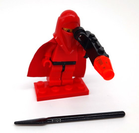 LEGO Star Wars Imperial Royal Guard (sw0040) from sets 6211 & 7264 & Two Weapons