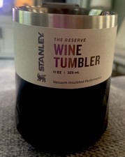 NEW Stanley  Reverse Wine Tumbler cup With lid 11 oz Garnet Shine Insulated 