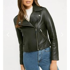 Kookai Leather Outer Shell Coats, Jackets Waistcoats for Women