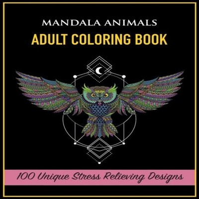 Mandala Animals 100 Unique Stress Relieving Animal Designs Apollo