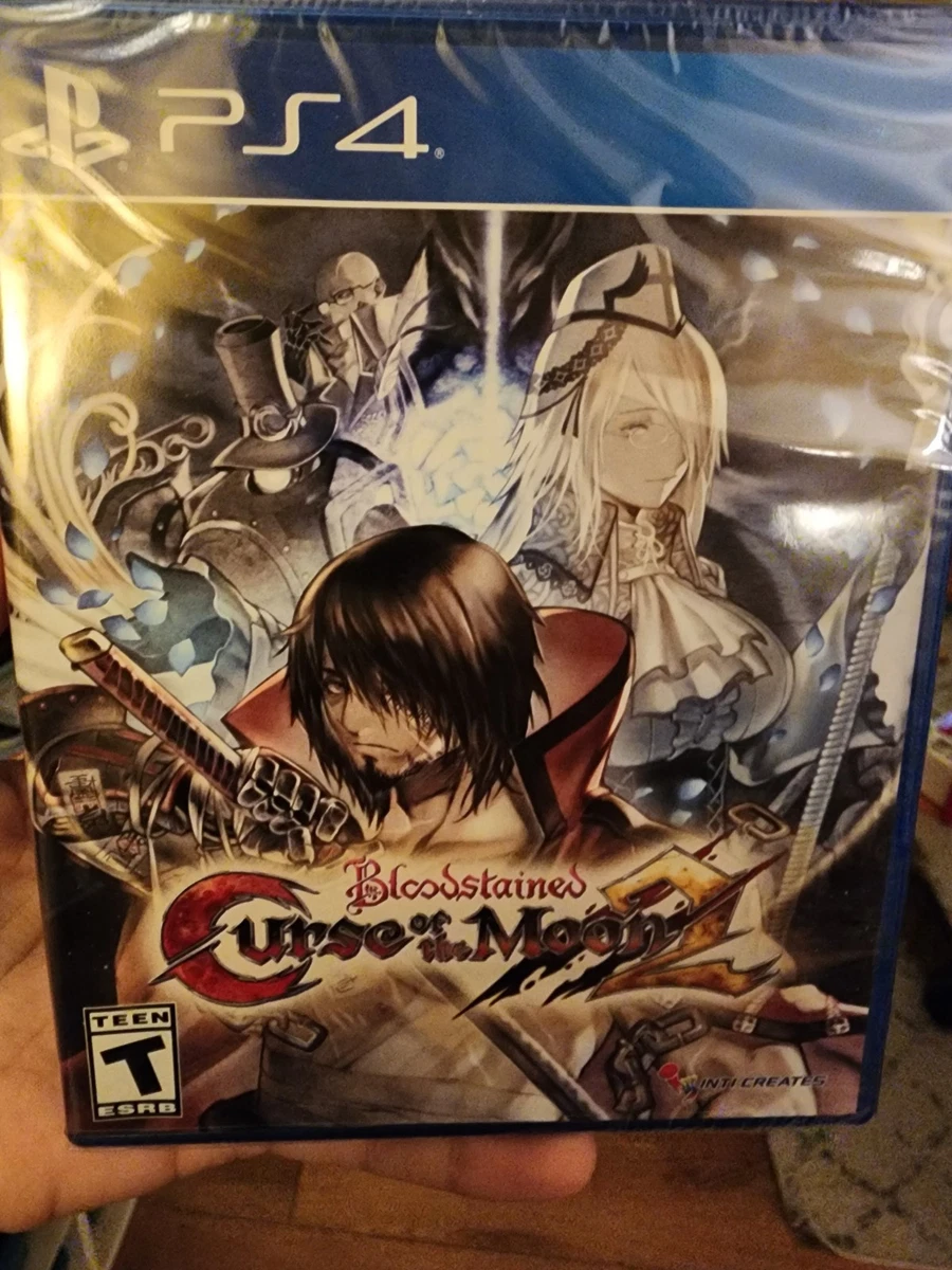 RARE¤ BLOODSTAINED CURSE OF THE MOON 2 + Cartes 261/262 - PS4 - Limited Run