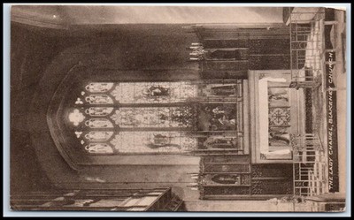 Postcard THE LADY CHAPEL, BLAKENEY CHURCH   U112