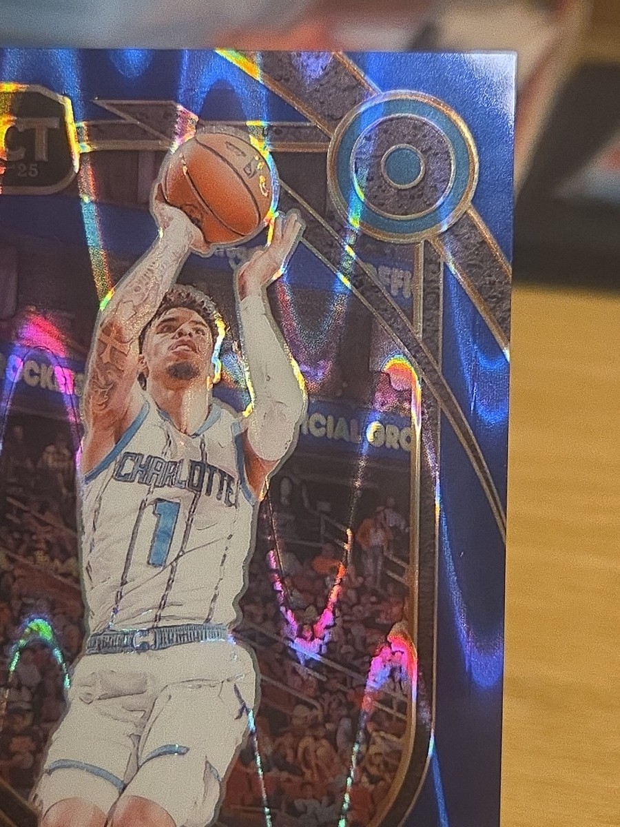 2024-25 Lamelo Ball Panini Select Basketball Blue Wave /99 | eBay