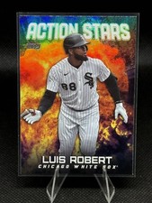 2023 Topps Chrome Update #ASC-24 Luis Robert Jr. Action Stars