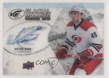 2016-17 Upper Deck Ice Glacial Graphs Victor Rask #GG-VR Auto 0cv