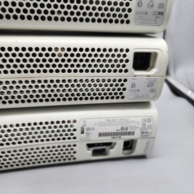Lot of 3 Microsoft Xbox 360 Video Game Consoles - UNTESTED - For Parts or Repair