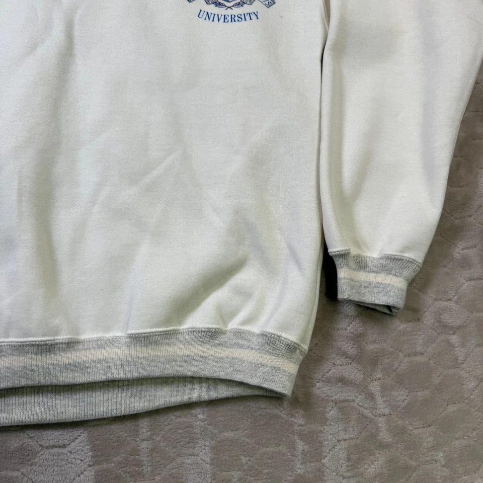 Sudadera De Colección Años 90 Equipo Para Deportes BYU Henly Logo Talla Md Nueva Con Etiquetas Nueva con Etiquetas Defectos Aspecto Foto 3 de 4