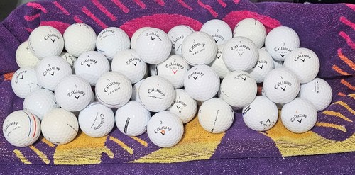 Callaway / Grade 3A Mixed Used Recycled Golf Balls -Assorted / Quantity = 53 - Picture 3 of 3