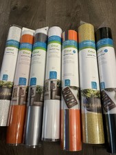 Cricut Premium Vinyl Roll Lot Assorted Colors...