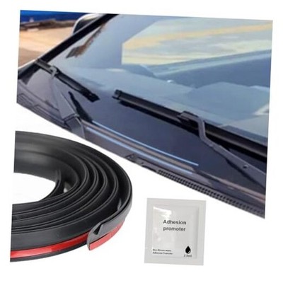 Car Front Windshield Rubber Seal Strip, 6M/Car Weather Stripping Seal 19.6FT