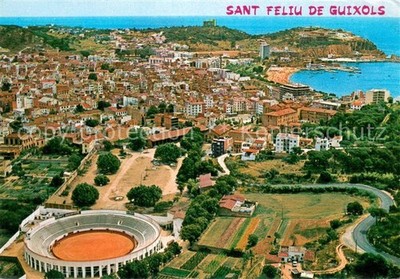 Sant Feliu de Guixols Fliegeraufnahme