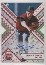 2018 Panini Elite Extra Edition Status Red Die-Cut 37/75 Taylor Widener Auto hg6
