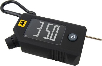 AA 3-in-1 Digitaler Reifenmesser, Profiltiefenprüfer & LED-Licht, Taschenformat
