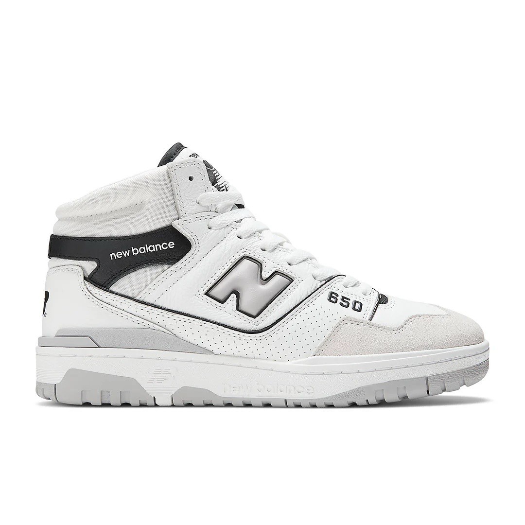 New Balance 650R High Triple White Athletic Casual Shoes Sneakers Men’s Size 13 New Balance 650R High Triple White Athletic Casual Shoes  main image 3