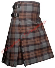 Scottish Traditional Highland Dress Outlander Tartan 8 Yard Kilt  Custom Size