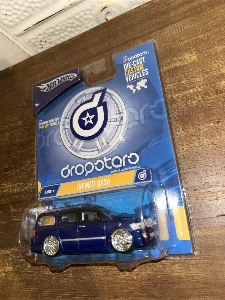 SUV INFINITI QX56 AZUL DROPSTARS HOT WHEELS HW DIECAST Raro Foto 2 de 4