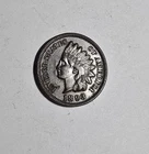 1893 Indian Head Cent Penny AU Almost Uncirculated 4 Diamonds BN