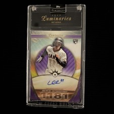 2024 Topps Luminaries - Hit Kings Autographs Jung-Hoo Lee #HK-JL /3 (AU, RC)