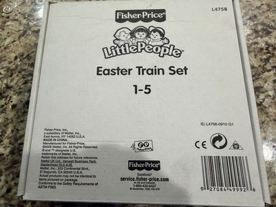 Fisher-Price Little People Easter Train Set L4758, Ages 1-5, 2006