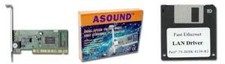 Network Card 10/100 LAN PCI Ethernet Card with WOL Function