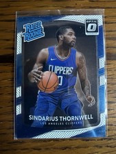 2017-18 Sindarius Thornwell Donruss Optic RC Rated Rookie #194 LA Clippers