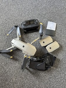 DJI Mavic Pro Platinum Drone 3 Batteries, Charger, Controller And Guard, Dji Bag