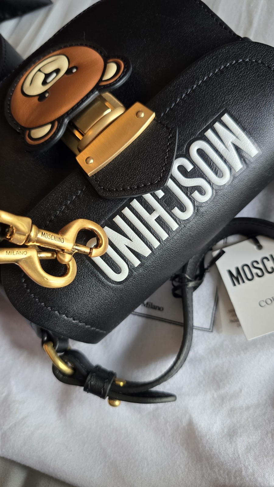 Moschino Couture Teddy Face Shoulder Bag image 3