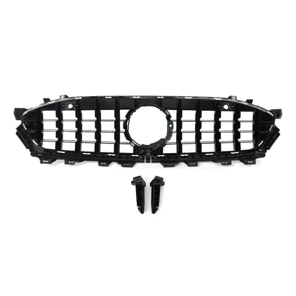 For 2024-25 Mercedes-Benz CLA200 CLA250 W118 C118 GTR Style Front Bumper Grille - Image 4 of 4