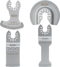 XXGO 4 Pcs Oscillating Multi Tool Diamond Blades for Grit Grout Removal XG4004DU