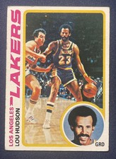 1978-79 Topps Lou Hudson HOF Los Angeles Lakers Basketball Card #24