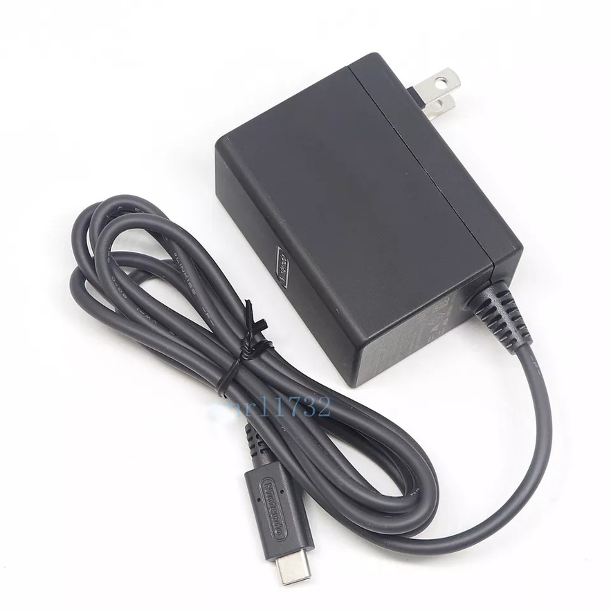 New For Nintendo Switch +OLED AC Power Adapter Supply Charger HAC-002 US