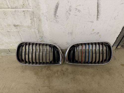 BMW E46 Frontgrill Kühlergrill Grill vorne rechts links SET 7072129 7072130