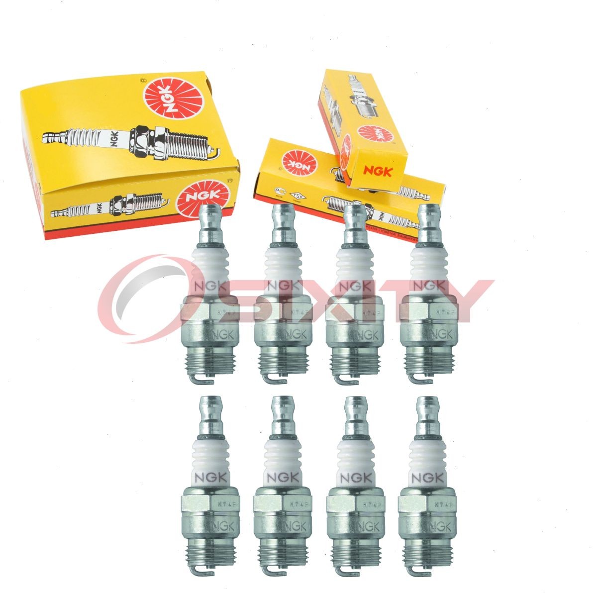 8 pc NGK 6421 BM7F Standard Spark Plugs for XST2954DP XST2954 WA22M-U WA22M yw