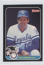 1987 Donruss All-Stars Dick Howser #10 0y3
