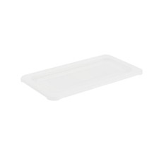 Restaurantware Food Pan Lids Pack of 10 Clear Plastic Lids for 1/3 Size Food ...