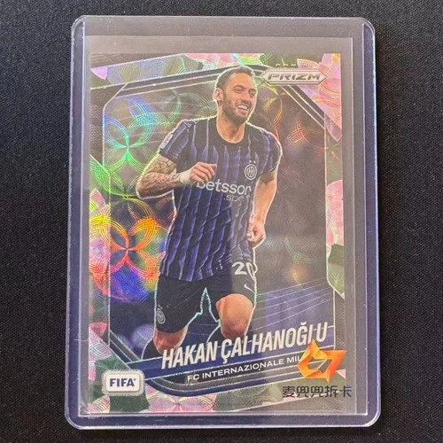💤CW 2025-26 PANINI PRIZM FIFA SOCCER Choice Lotus Flower /18 HAKAN CALHANOGLU