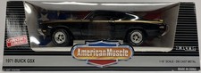 Ertl Am 118 Scale 1971 Buick Gsx Stage 1 Regal Black Gold Collectors Edition Ertl Am 118 Scale 1971 Buick Gsx Stage 1 Regal Black Gold Collectors Edition