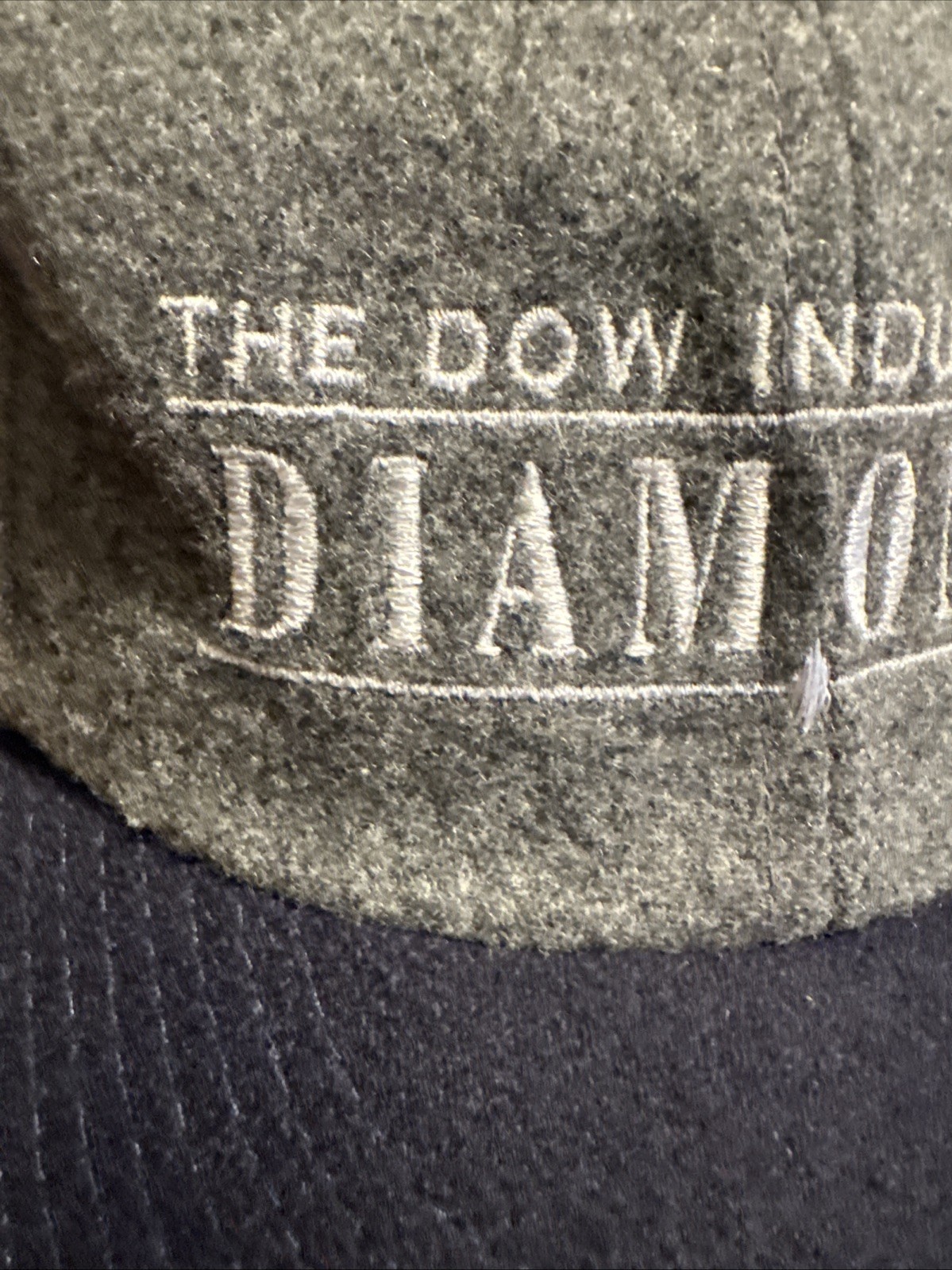 Vintage Dow Industrials Diamonds AMEX NYSE NEW YORK STOCK EXCHANGE Hat Cap Jones image 4