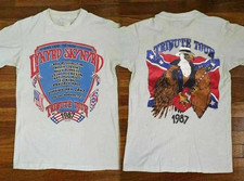 1987 Lynyrd Skynyrd Tribute Tour Concert T Shirt