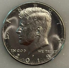 2018-P Kennedy Half Dollar - AU - About Uncirculated