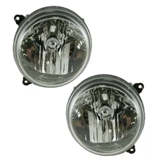 Headlight Assembly Set Driver & Passenger Side Fits 2005-2007 Jeep Liberty