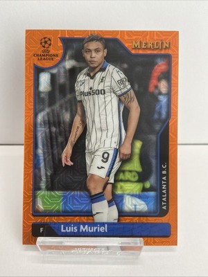 Luis Muriel Orange Mojo 3/25 - Atalanta - Topps Merlin 2022