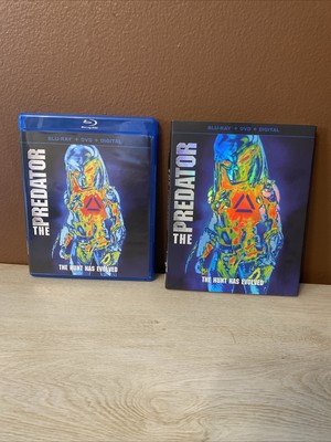The Predator (Blu-ray, 2018) W/ SLIPCOVER