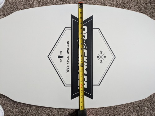 DB Skimboards Proto Plank Skimboard, costruzione acero/poppo, 3D Rocker Pat... - Foto 2 di 12