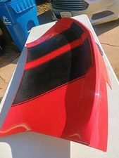 2012 CAMARO RS COUPE OEM TRUNK LID WITH SPOILER COMPLETE USED Red 