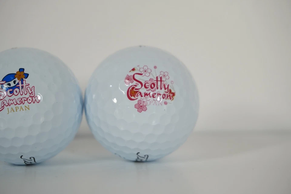 Scotty Cameron JAPÓN limitado Wasabi Warrior SAKURA Titleist Pro V1 3 piezas Foto 4 de 4