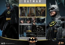 Hot Toys MMS693 Batman 1989 2.0 Deluxe Ver. 1 6th Figure Michael Keaton NEW